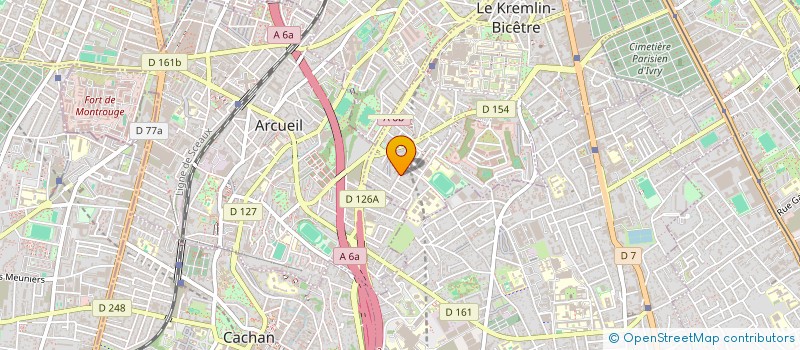 localisation de l'entreprise SARL L.C.P  LE KREMLIN-BICETRE