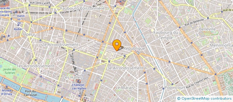 localisation de l'entreprise SARL L.D.A  PARIS