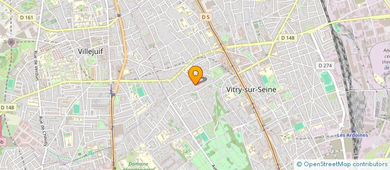 localisation de l'entreprise SARL L.D.B à VITRY-SUR-SEINE