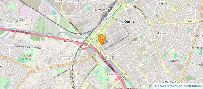 localisation de l'entreprise SARL L ECHARPE D'IRIS  REIMS