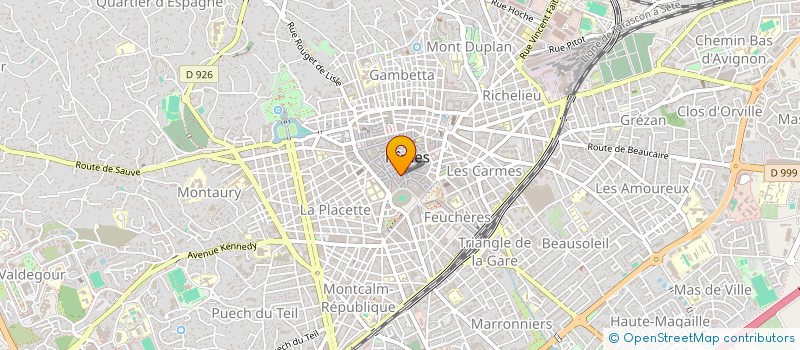localisation de l'entreprise SARL L'ECHEVEAU à NIMES