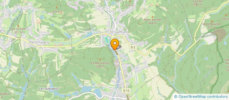 localisation de l'entreprise SARL L ECLIPSE à ETUEFFONT