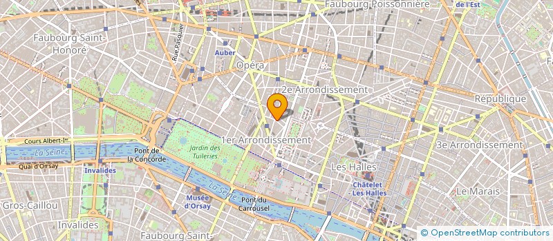 localisation de l'entreprise SARL L'ECRIN à PARIS
