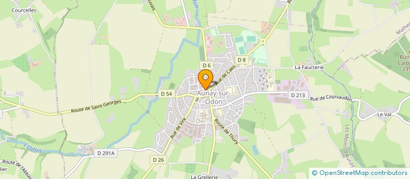 localisation de l'entreprise SARL L ELECTRICITE DE L ODON  LES MONTS D'AUNAY