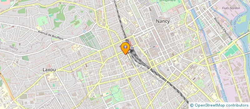 localisation de l'entreprise SARL L'ELINA  NANCY