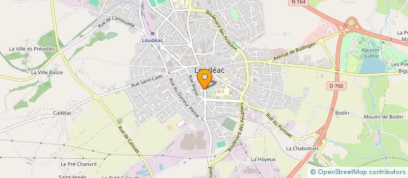 localisation de l'entreprise SARL L'EMBELLIE à LOUDEAC