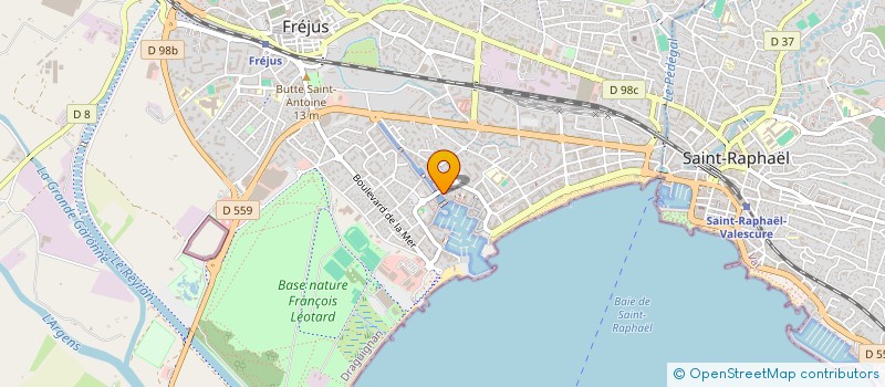 localisation de l'entreprise SARL L'EMBUSCADE à FREJUS