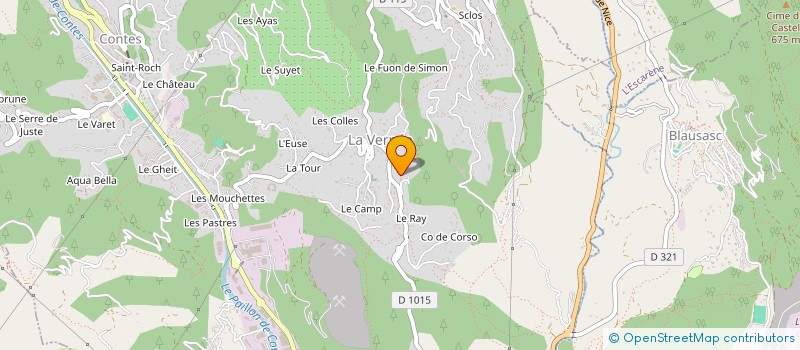 localisation de l'entreprise SARL L'ENCALADA à CONTES
