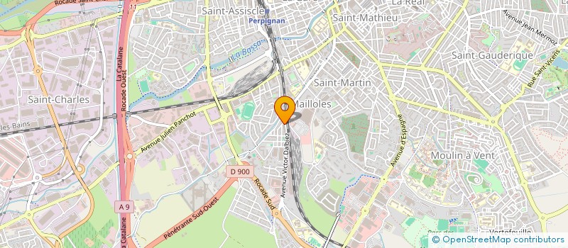 localisation de l'entreprise SARL L'ENDROIT  PERPIGNAN