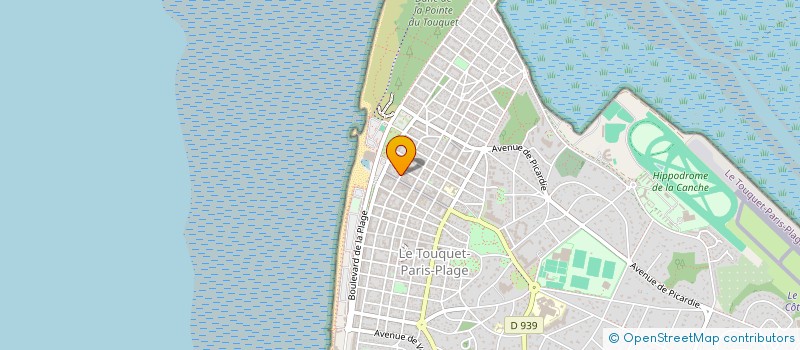 localisation de l'entreprise SARL L'ENGRAIN  LE TOUQUET-PARIS-PLAGE