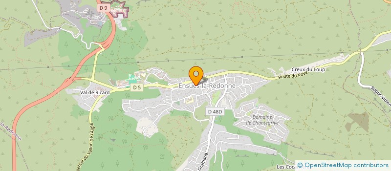 localisation de l'entreprise SARL L'ENTRE DEUX OURS  ENSUES-LA-REDONNE