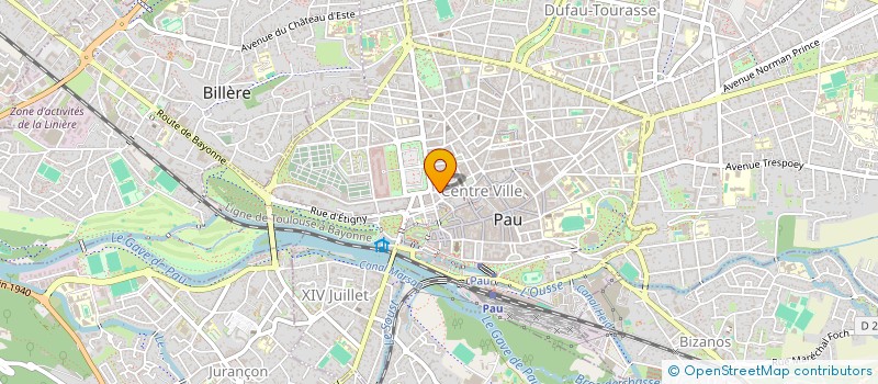 localisation de l'entreprise SARL L'ENTROPIE à PAU