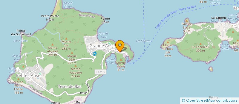 localisation de l'entreprise SARL L'EPERVIER à TERRE-DE-BAS