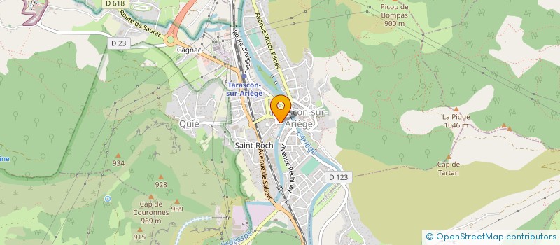 localisation de l'entreprise SARL L'EPI D'OR à TARASCON-SUR-ARIEGE