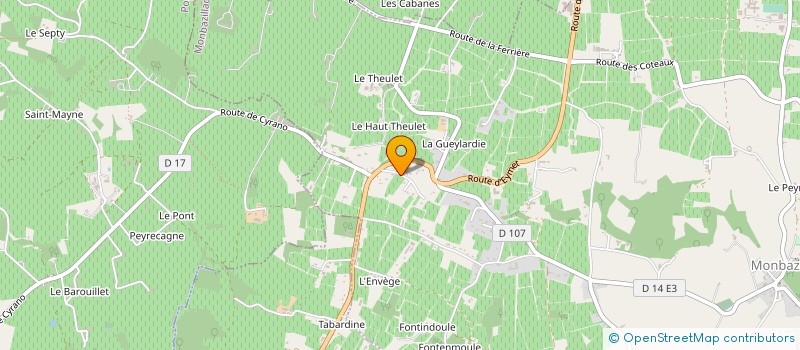 localisation de l'entreprise SARL L'EPI D'OR DE MONBAZILLAC à MONBAZILLAC