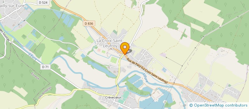 localisation de l'entreprise SARL L EPI DORE  CLEF VALLEE D'EURE