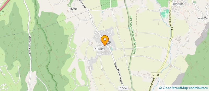 localisation de l'entreprise SARL L'EPI GRANET  JAILLANS