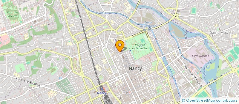 localisation de l'entreprise SARL L'EPICURIEN à NANCY