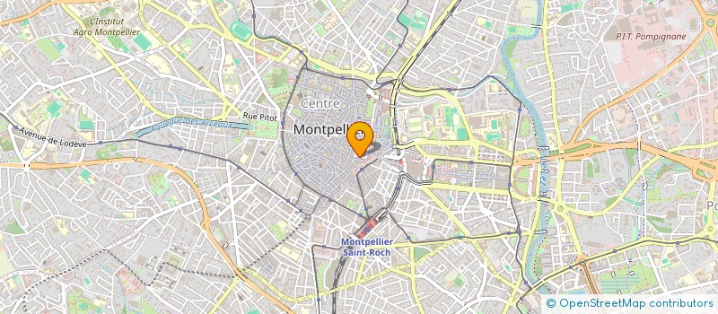 localisation de l'entreprise SARL L'ERMITAGE RESTAURANT à MONTPELLIER