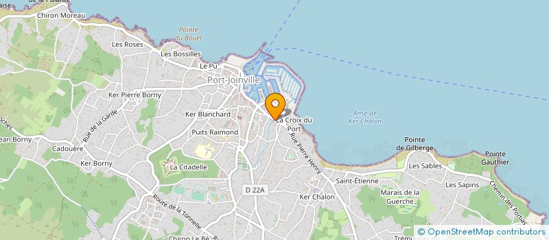 localisation de l'entreprise SARL L'ESCALE à L'ILE-D'YEU