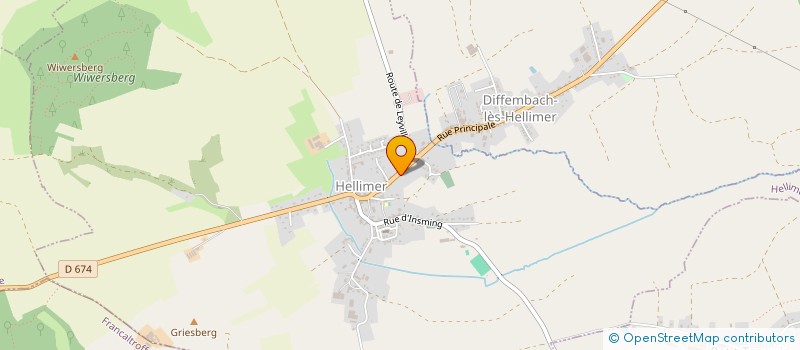 localisation de l'entreprise SARL L ESCALE  GROSTENQUIN