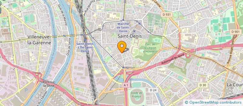 localisation de l'entreprise SARL L'ESCALE à SAINT-DENIS