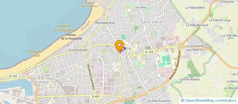 localisation de l'entreprise SARL L'ESCAPADE à SAINT-MALO