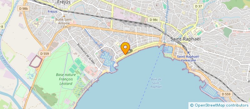 localisation de l'entreprise SARL L ESCURIAL à FREJUS