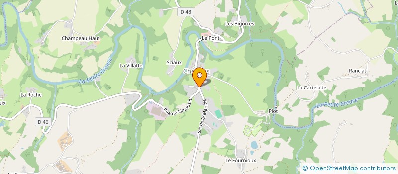 localisation de l'entreprise SARL L ESPACE VIN à CHENIERS