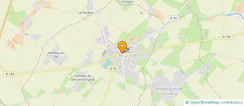 localisation de l'entreprise SARL L ESPADON à GONNEVILLE-LA-MALLET