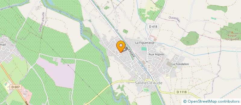 localisation de l'entreprise SARL L'ESPERANCE à SALLELES-D'AUDE