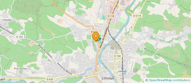 localisation de l'entreprise SARL L'ESPRIT GOURMAND à LIMOUX