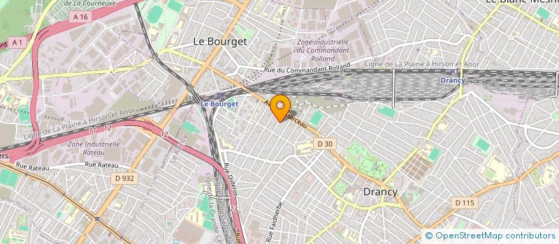 localisation de l'entreprise SARL L ESQUISSE à DRANCY