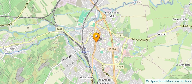 localisation de l'entreprise SARL L'ESSAI à CHAGNY