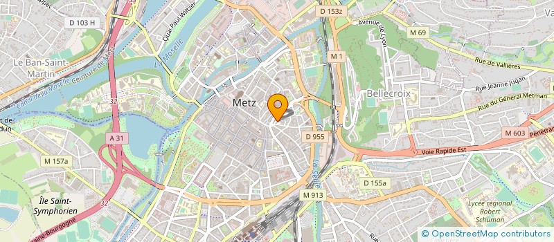 localisation de l'entreprise SARL L ESTRADE à METZ