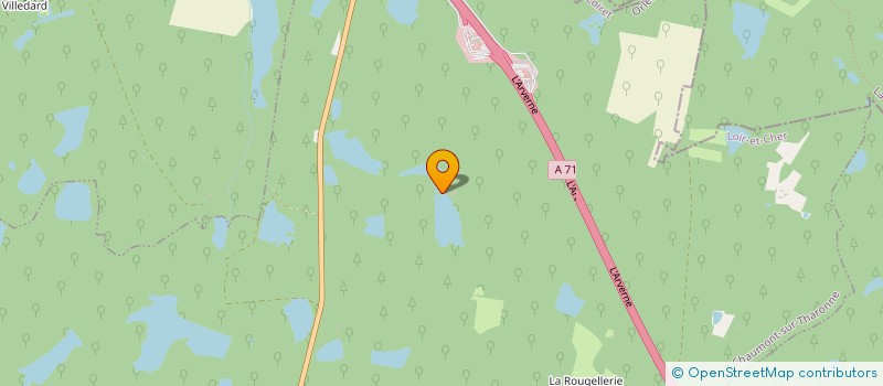 localisation de l'entreprise SARL L'ETANG  CHAUMONT-SUR-THARONNE