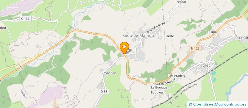 localisation de l'entreprise SARL L'ETAPE DE LA MAISON NEUVE à GIOU-DE-MAMOU