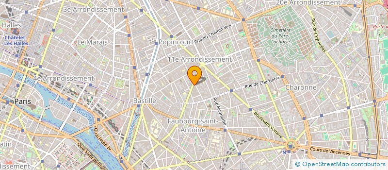 localisation de l'entreprise SARL L'ETOILE 23  PARIS