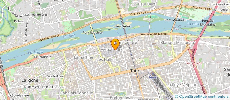 localisation de l'entreprise SARL L'ETOILE  TOURS