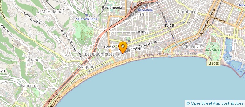 localisation de l'entreprise SARL L'ETOILE DES FRUITS à NICE