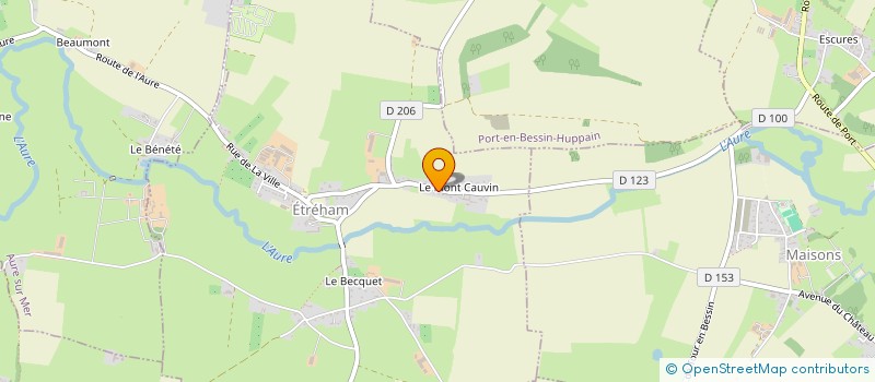 localisation de l'entreprise SARL L'ETREHAM CLUB à ETREHAM