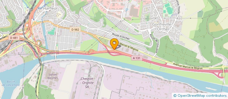 localisation de l'entreprise SARL L'ETRIER  GAINNEVILLE