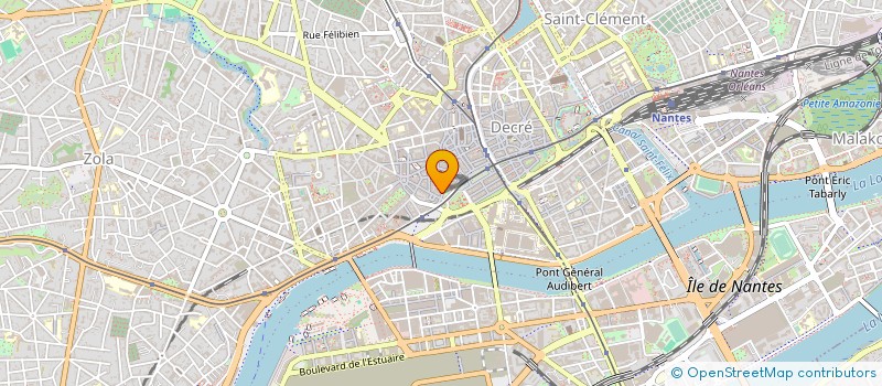 localisation de l'entreprise SARL L'EXCUSE à NANTES