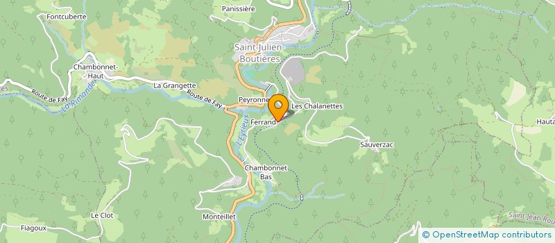 localisation de l'entreprise SARL L'EYSSE  ARCENS