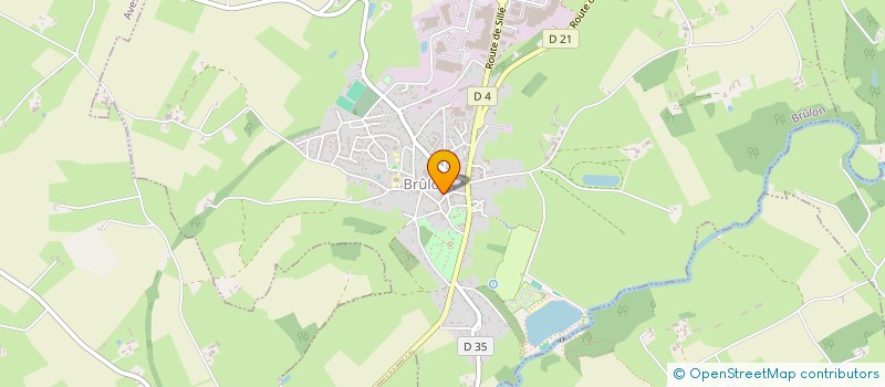 localisation de l'entreprise SARL L.G.  BRULON