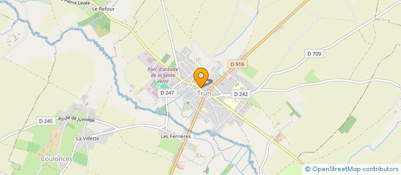 localisation de l'entreprise SARL L'HARMONIE DES SAVEURS à TRUN