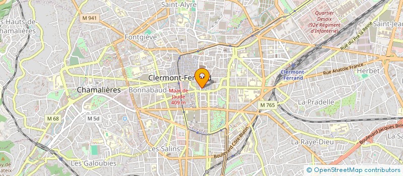 localisation de l'entreprise SARL L HOMME à CLERMONT-FERRAND