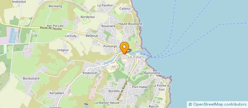 localisation de l'entreprise SARL L'HOTEL  LE PALAIS