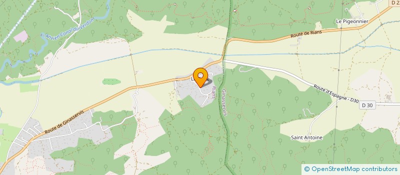 localisation de l'entreprise SARL L HUMEDE  RIANS