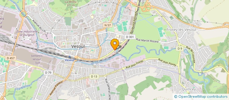 localisation de l'entreprise SARL L ILE AUX FLEURS  VESOUL